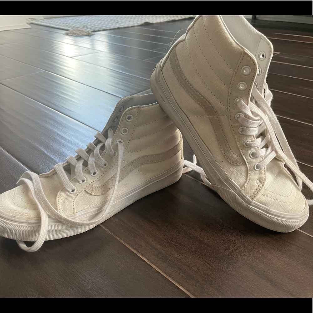 Vans high top sneakers